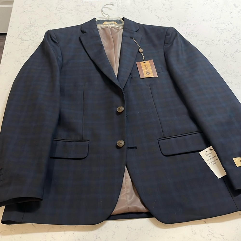 Brand New with Tags Mens Haggar Blazer 40 Regular